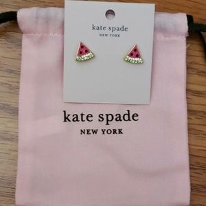 Kate Spade watermelon earrings